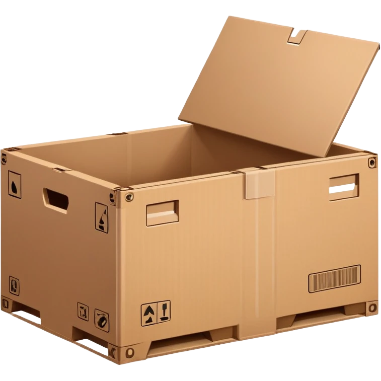 shipping cargo box emoji