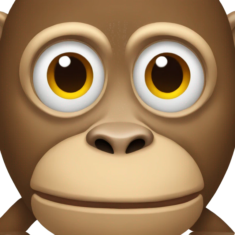 Bored monkey  emoji