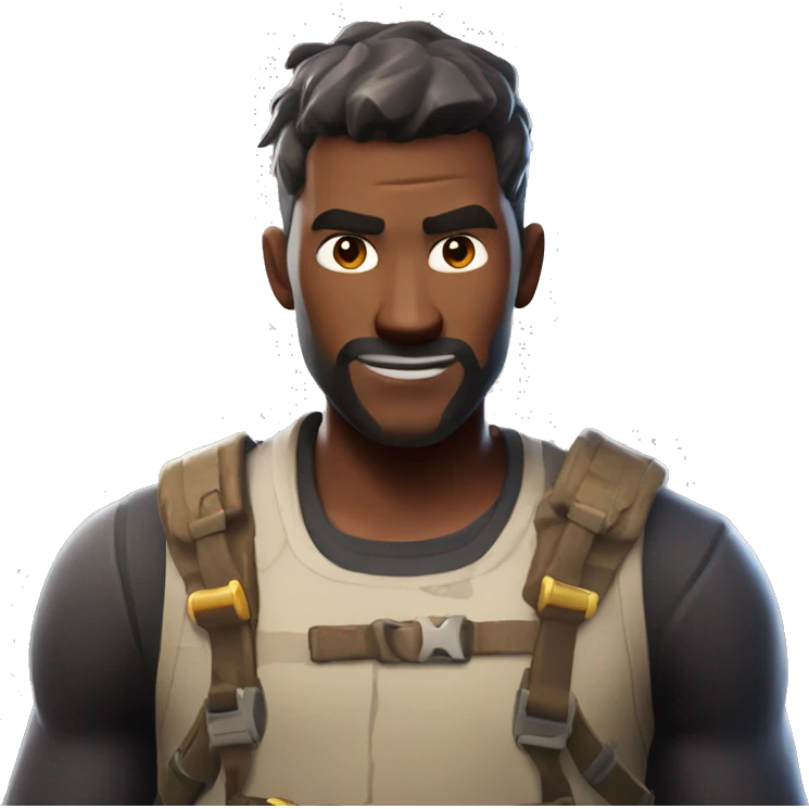 Fortnite defsult Skin emoji