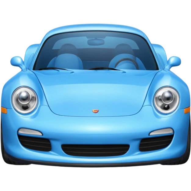 blue carrera from cars movie emoji