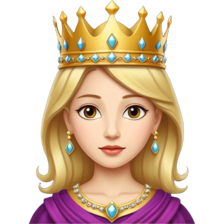 Mujer reina emoji