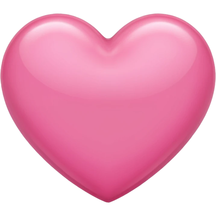 Cœur rose  emoji