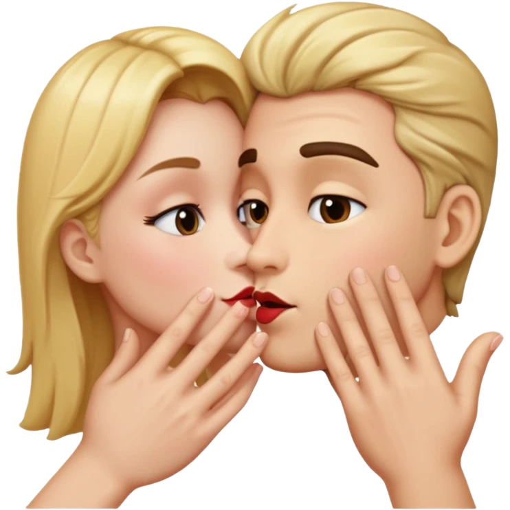emoji of a hand kissing emoji