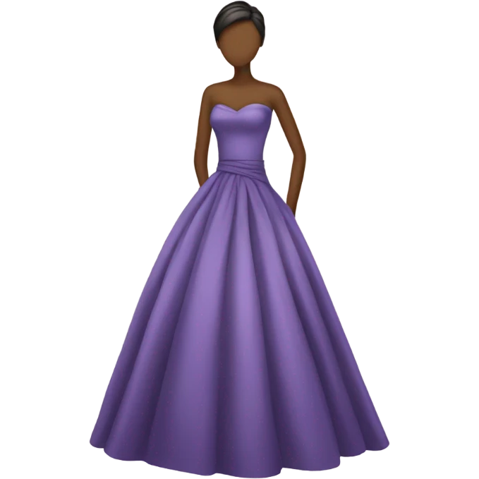 elegant dress emoji