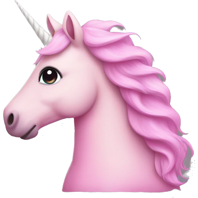 unicorn in pink dress emoji