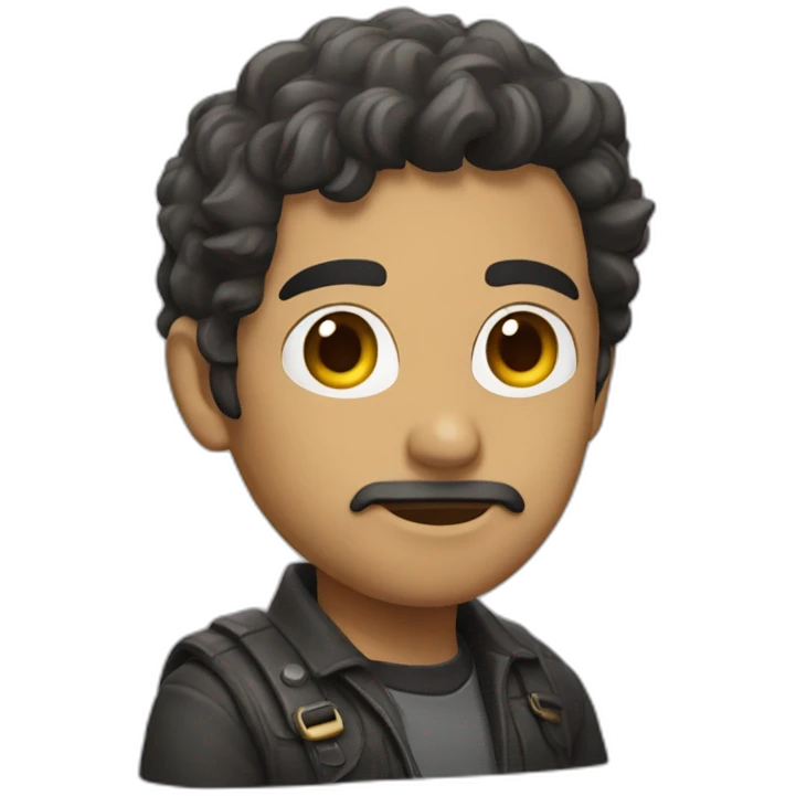 persona baja de estatuda emoji