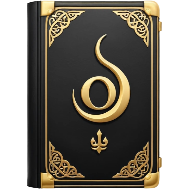 Quran closed book and Quran emoji