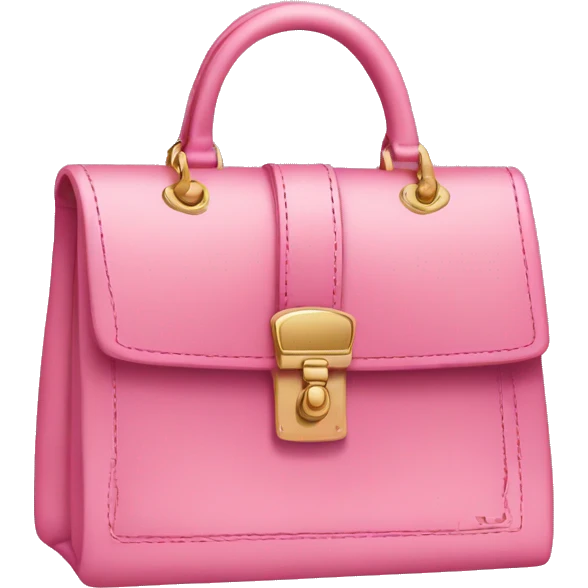 Lv pink bag emoji