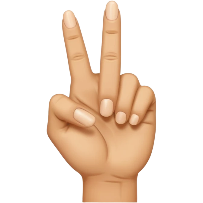  Can you do the Oke sign but than with de middle vinger. And I dont want to see your palm emoji