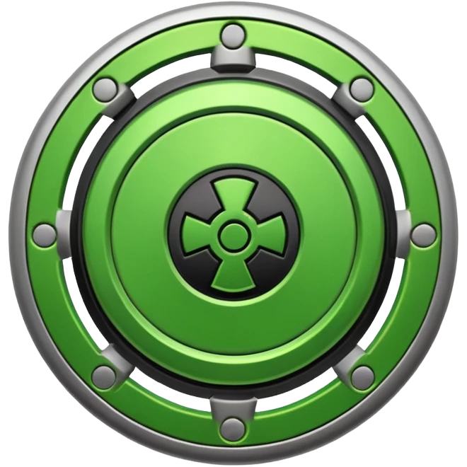 “Make a flat classic Ben 10 Omnitrix.” emoji