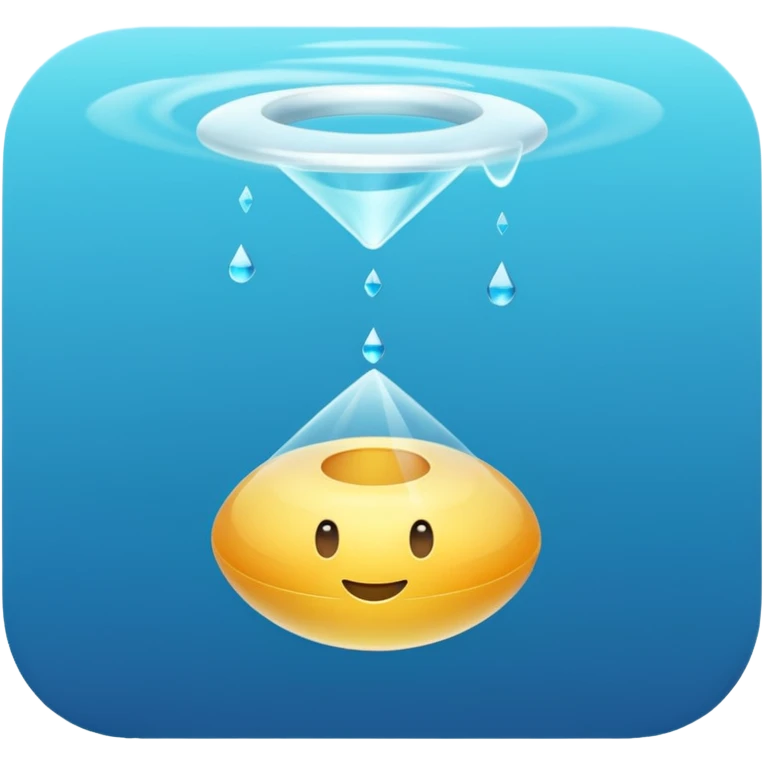Floating in the air emoji