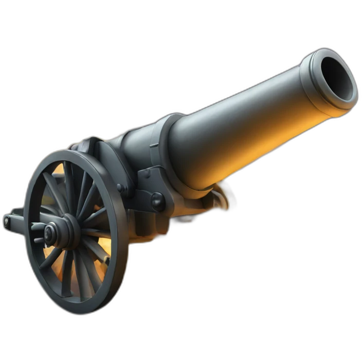 Cannon fire emoji