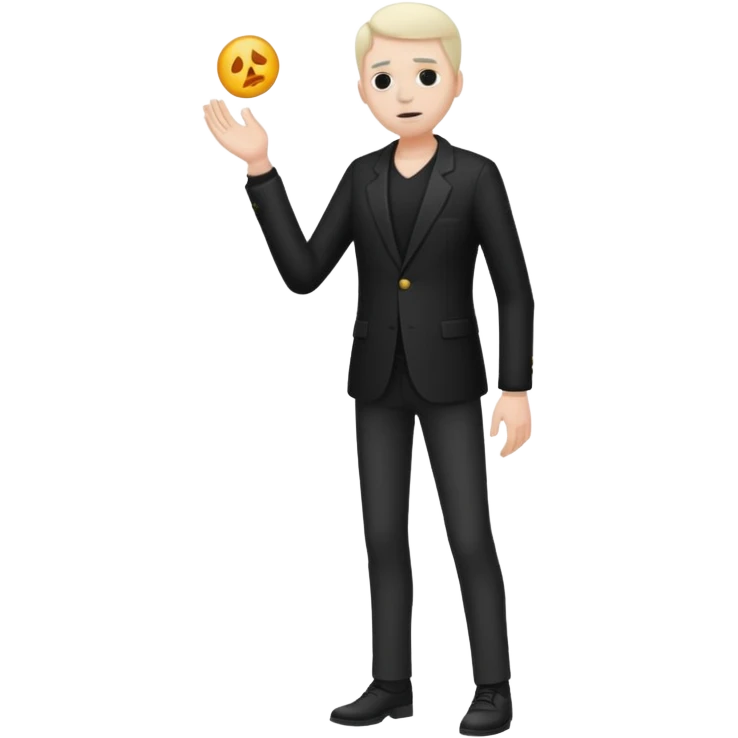 dead man full body with blazzer  emoji