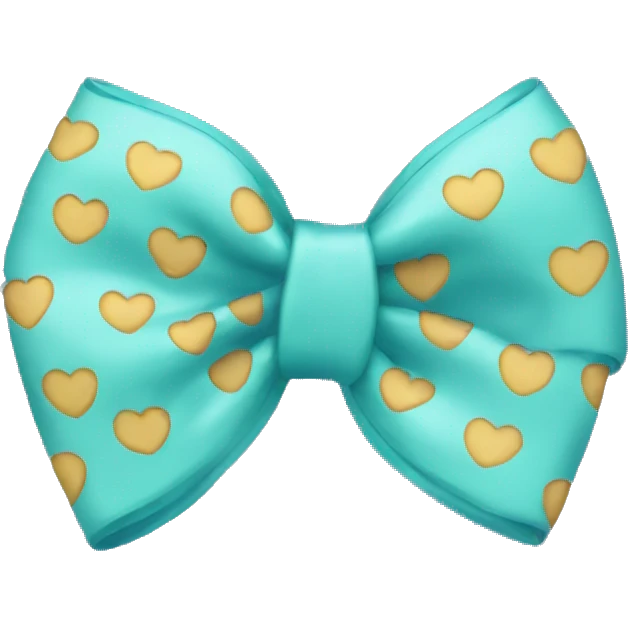 cute bow emoji