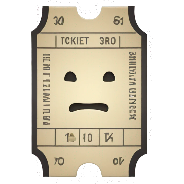 ticket emoji