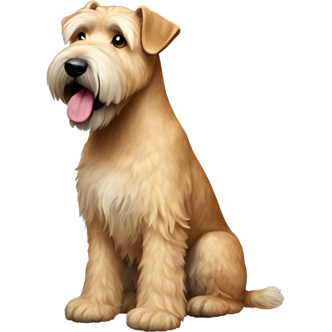 wheaten terrier  emoji