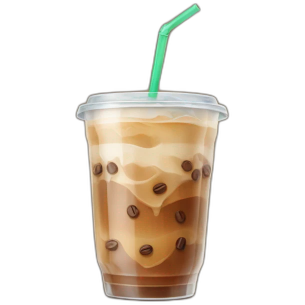 iced coffee emoji