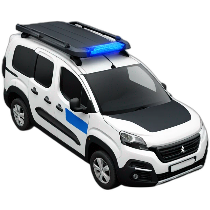 Peugeot rifter police emoji
