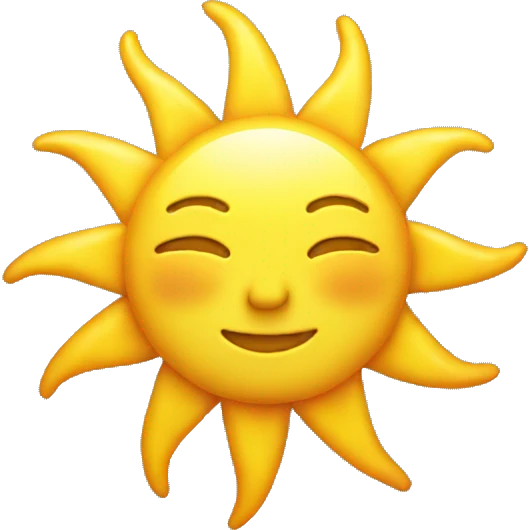 sun emoji