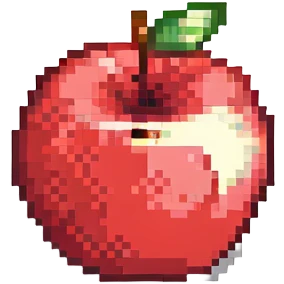 red apple emoji