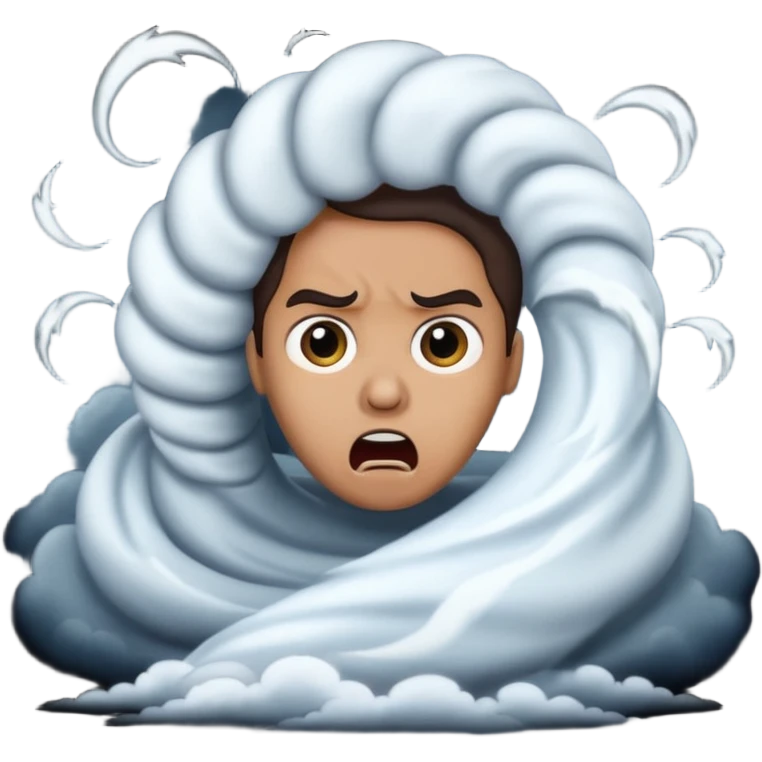 Tornado that sucks up children  emoji