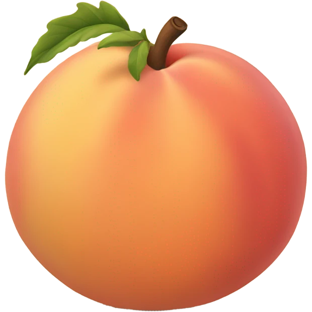 big peach emoji