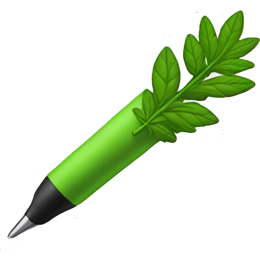 Weed pen emoji