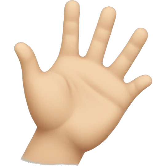 Open hands inviting a hug  emoji