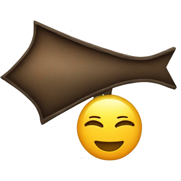 Thanks with arrow left emoji