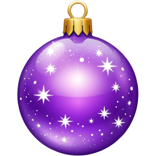 purple holiday emoji