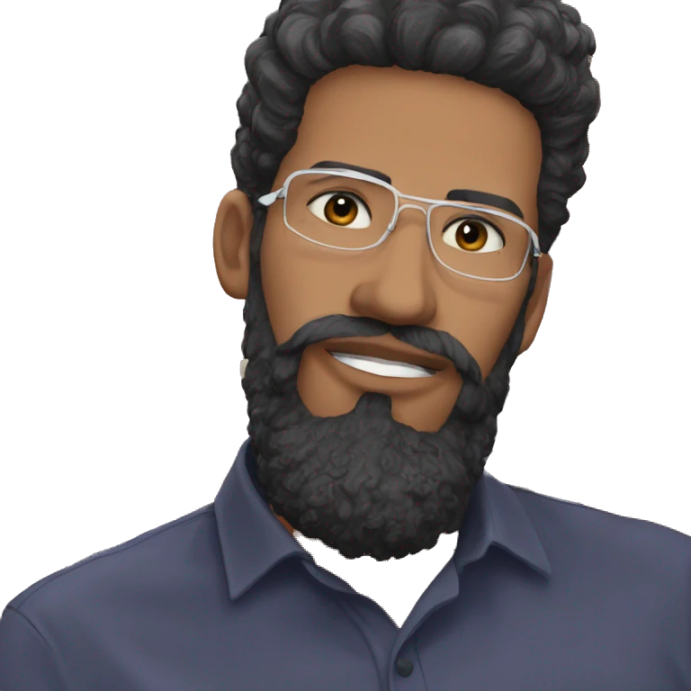 cool meme guy in glasses emoji