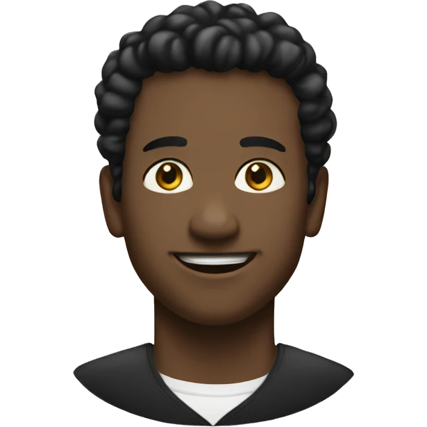 Quad black emoji