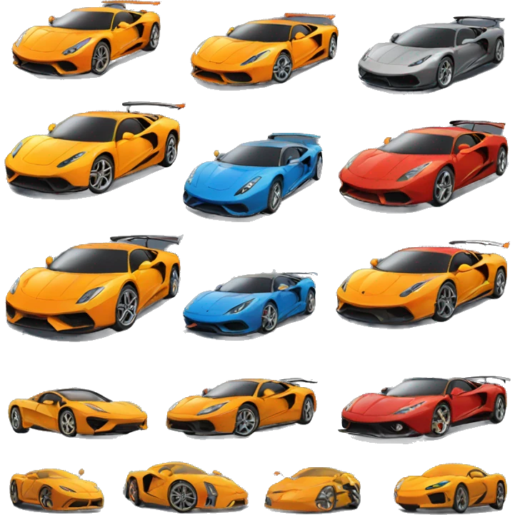 Supercars emoji