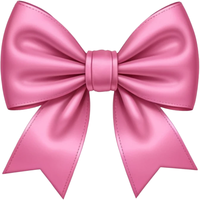 Girly bow emoji