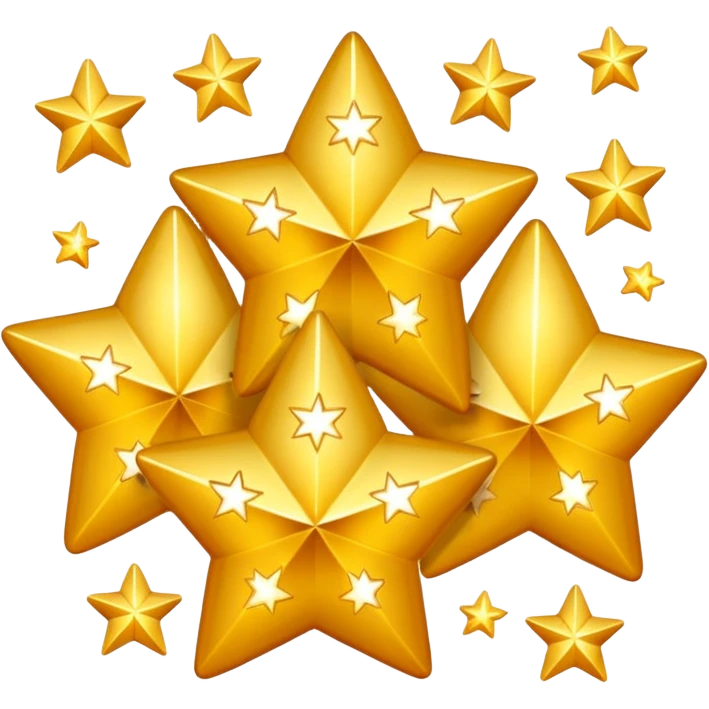 golden stars emoji