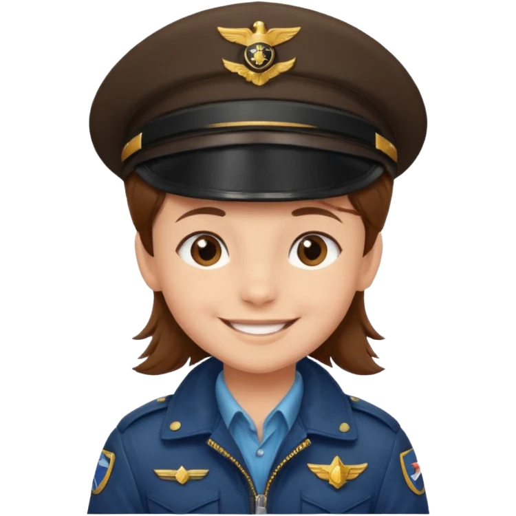pilot kid emoji