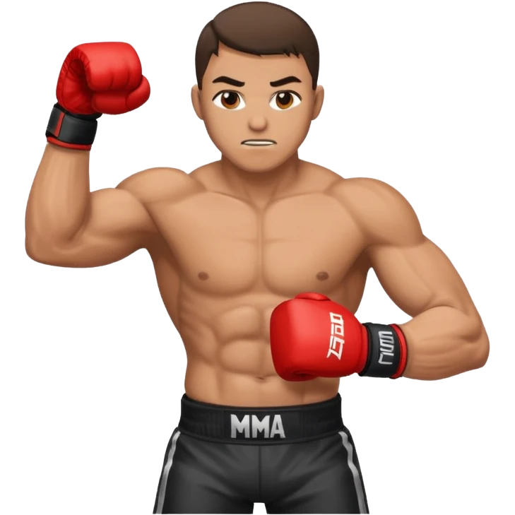 mma fighter emoji