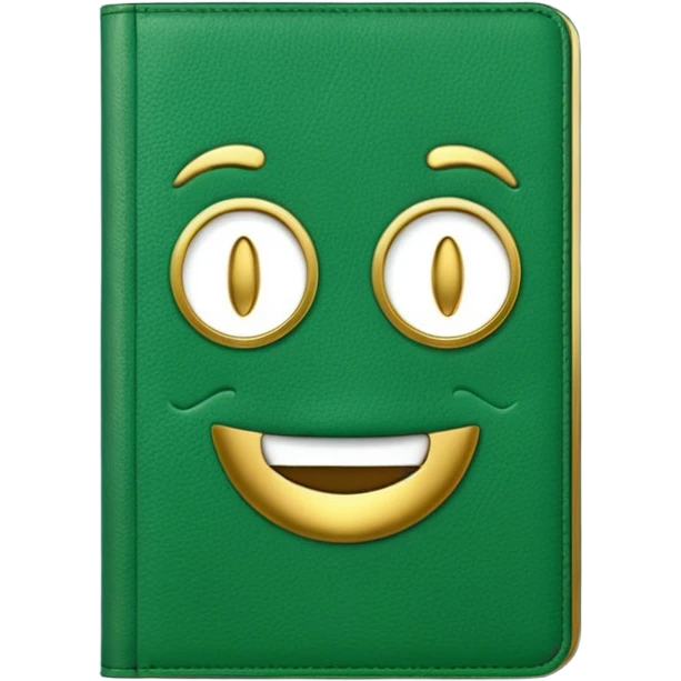 emoji green book emoji