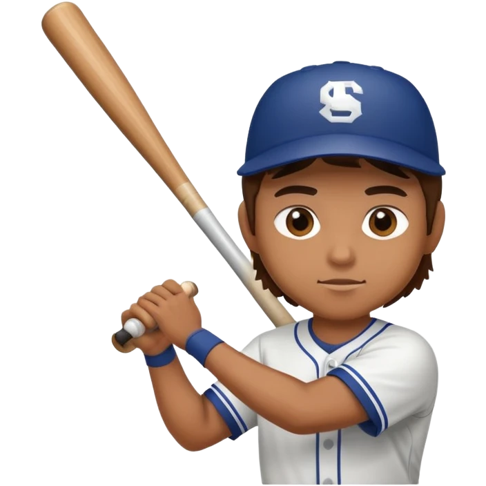 Baseball player emoji