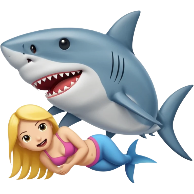 Shark have anal sex with girl emoji