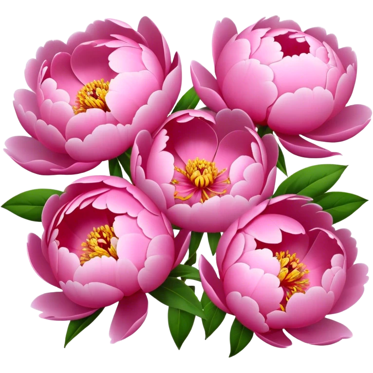 Peonies emoji