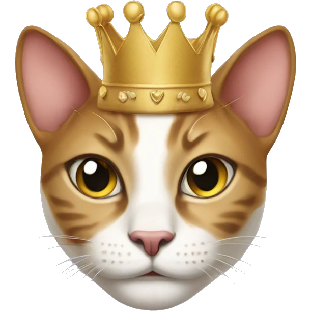 Queen Cat emoji
