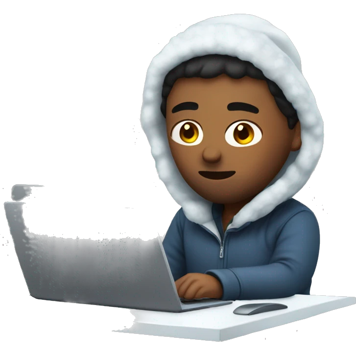 Me at work freezing  emoji