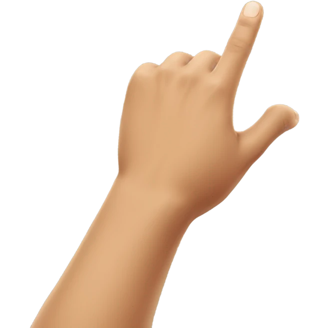 finger tapping down to watch  emoji