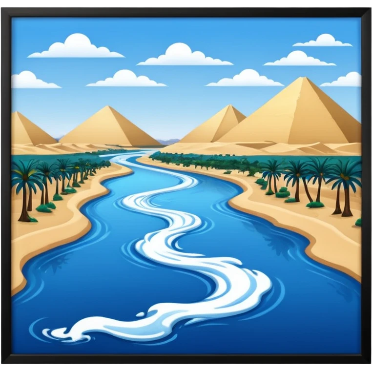 nil river emoji