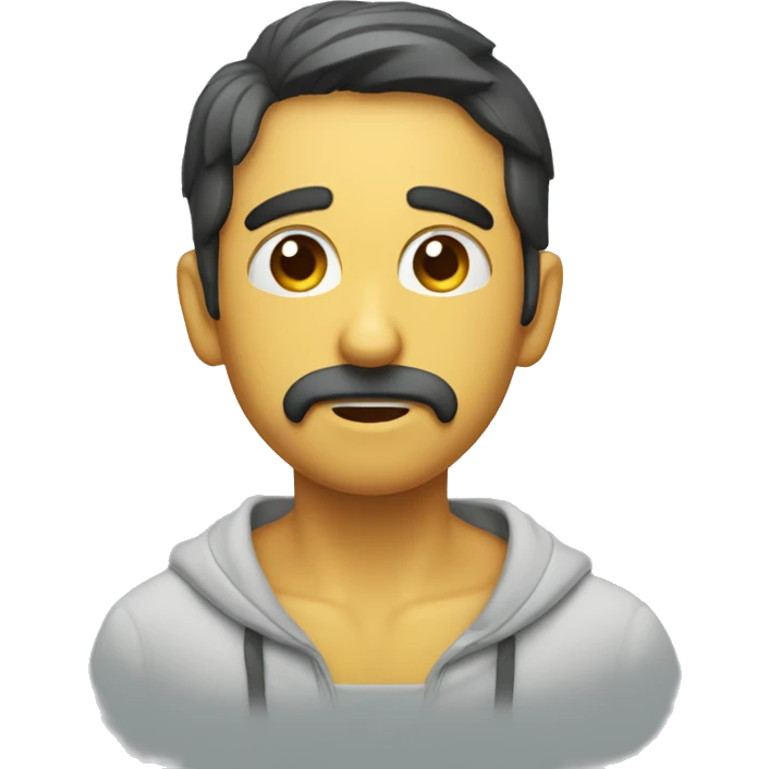 Voca mordiendo emoji