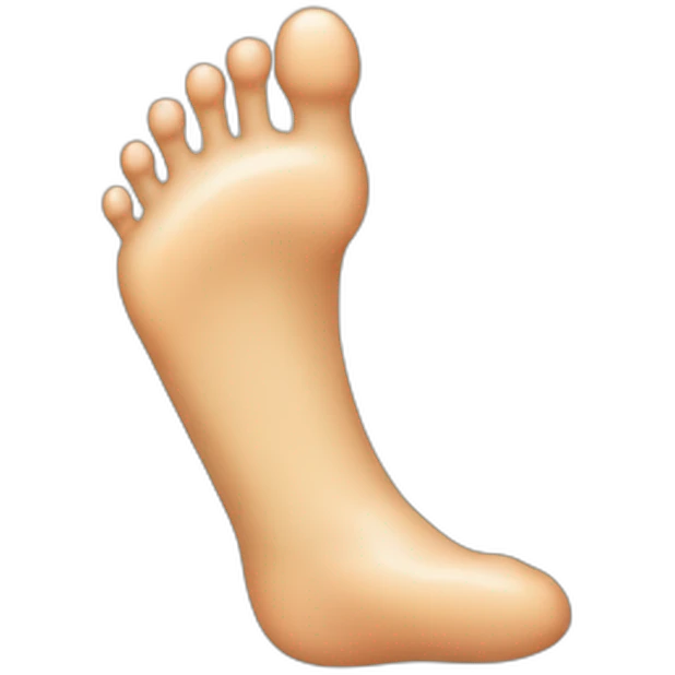 Foot emoji