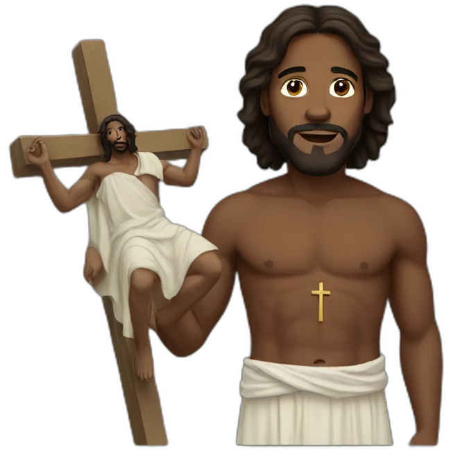 Black Jesus emoji