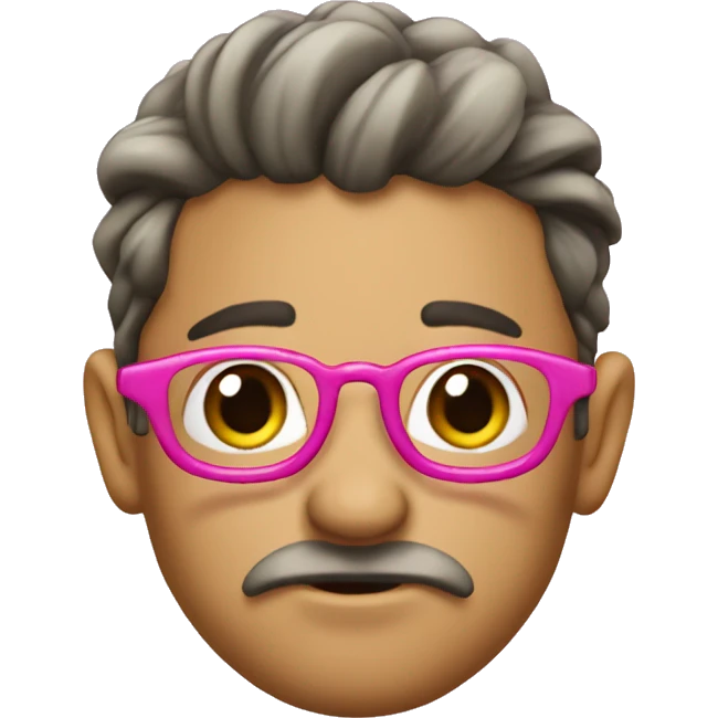rata con un lazo rosa en una oreja emoji
