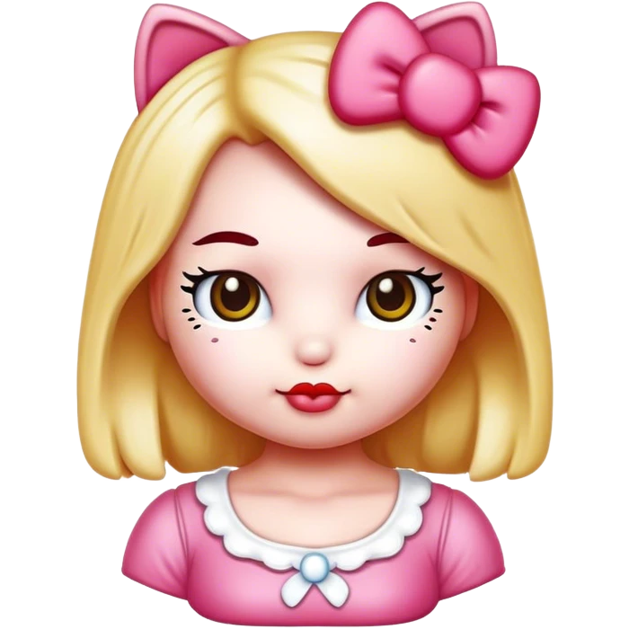 Hello kitty emoji